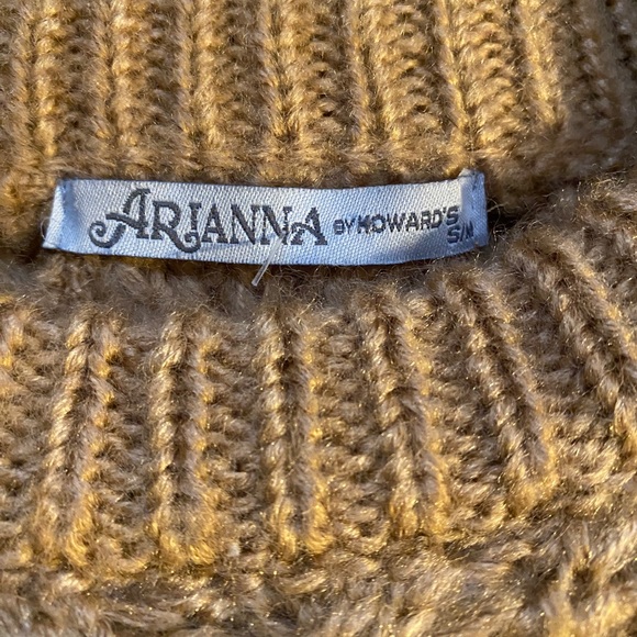 Arianna by Howards | Back Tie Knit Wide Sleeve Sweater | Small/Medium - Picture 3 of 5